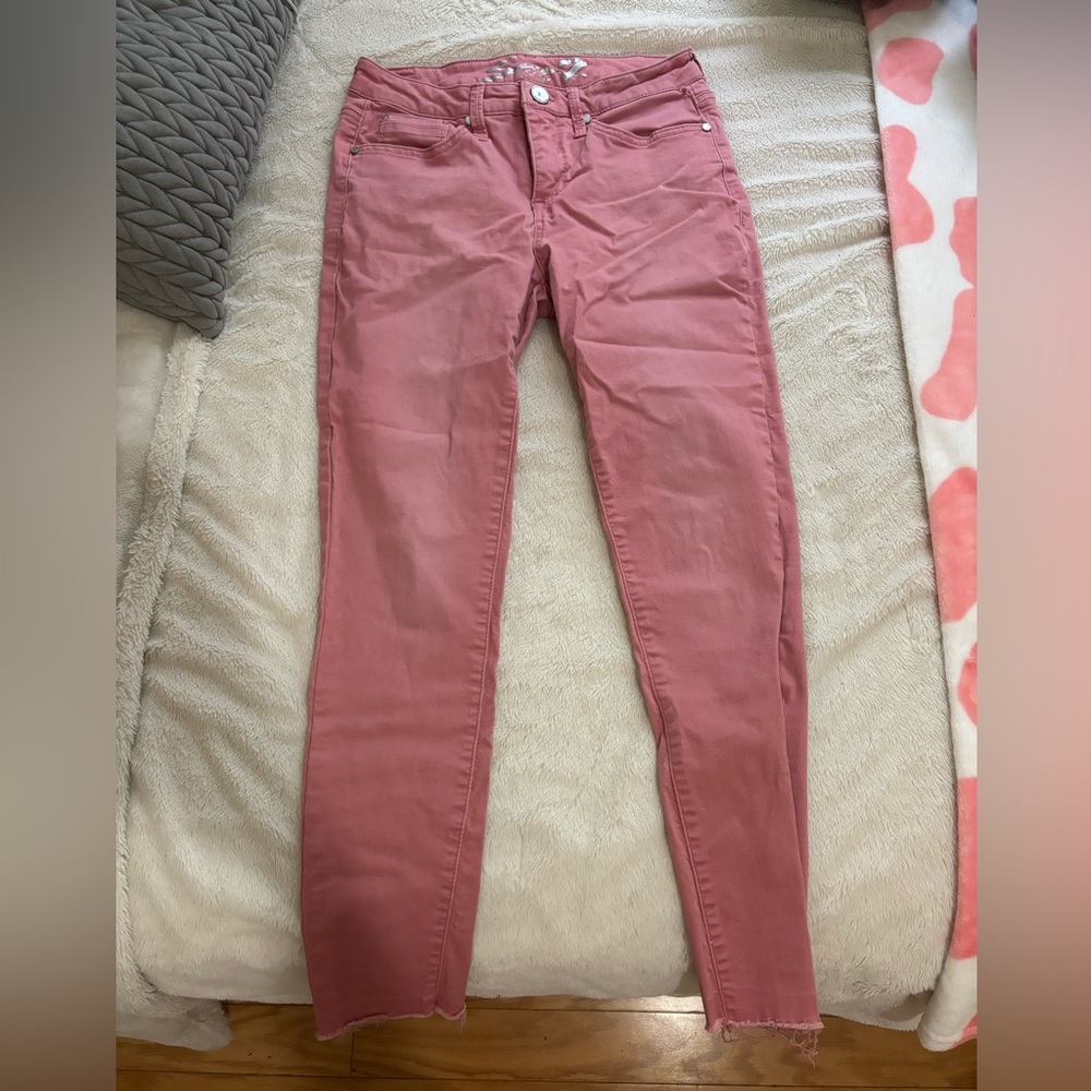 Pink Skinny Jeans